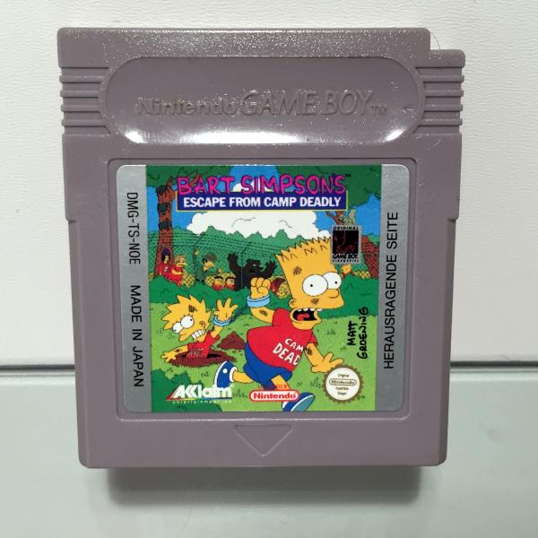 The Simpsons Barts Nightmare gb